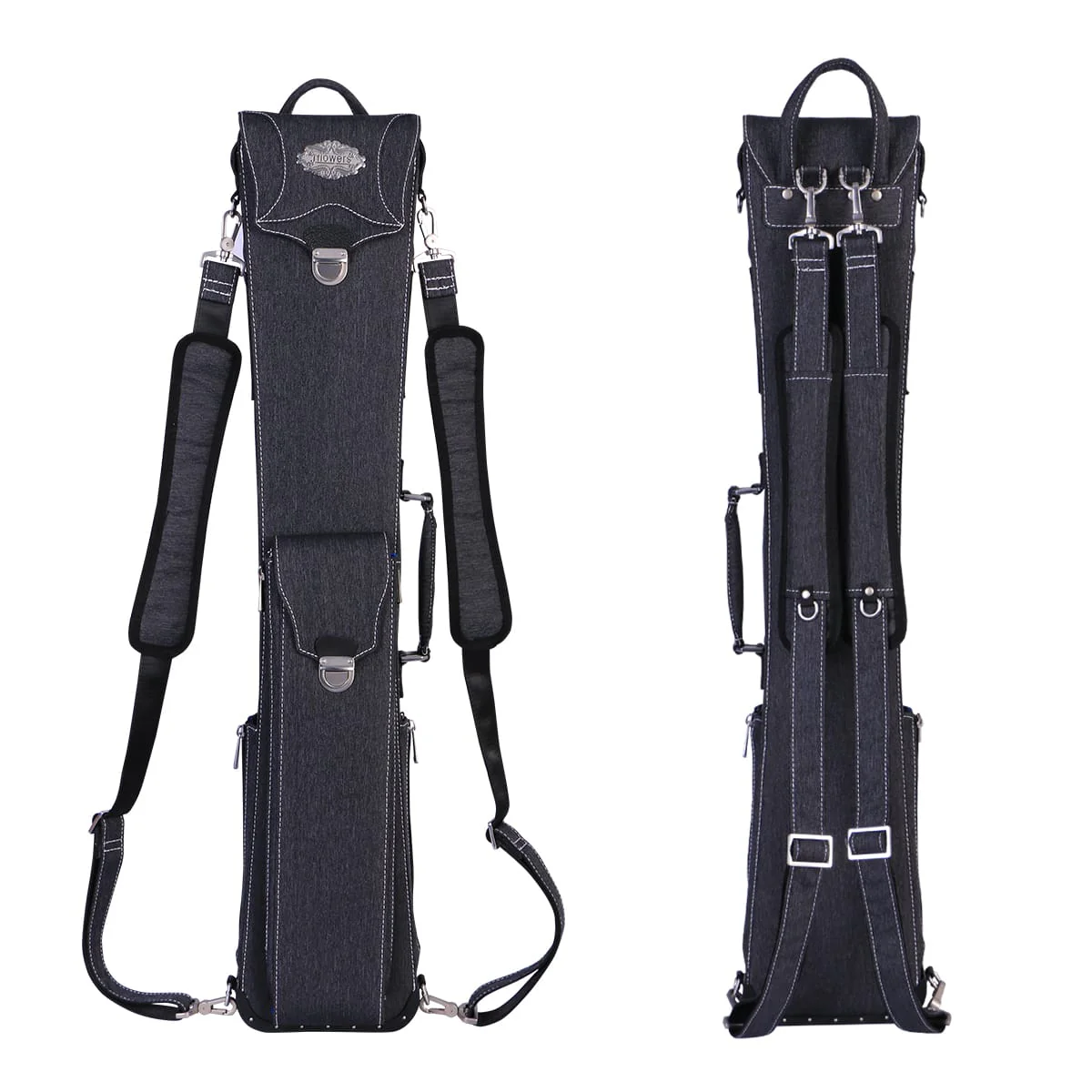 Jflowers Nomad 3 x 4 Pool Cue Case Bag - Image 5